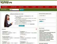 Tablet Screenshot of katalog.wykop.org